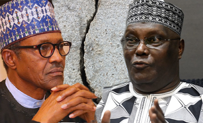 Breaking: Atiku thrashes Buhari inside Aso Rock