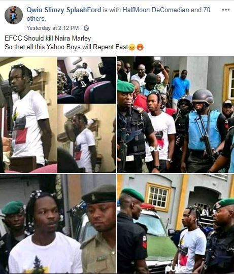 EFCC Should kill Naira Marley - Nigeria lady says